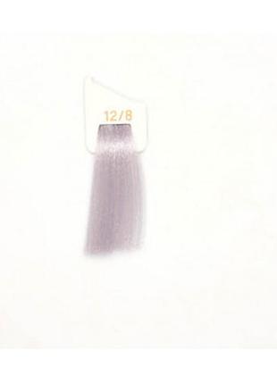 Крем-фарба 12/8 супер платиновий блондин екстра перлинний inebrya color, 100 мл