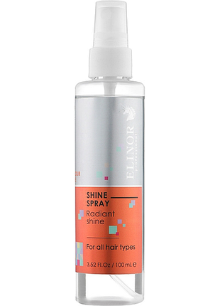 Спрей-блиск для волосся elinor shine spray 100 мл