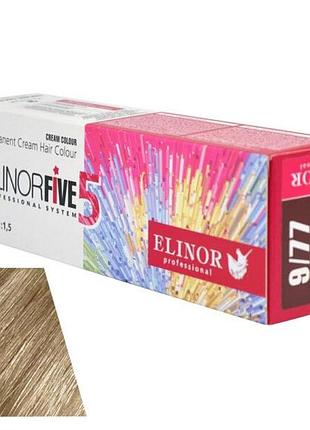 Фарба для волосся 9/77 elinorfive5 professional блондин коричневий iнтенсивний 100 мл