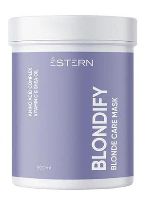 Маска blondify blonde care для восстановления и питания светлых волос éstern 900 мл