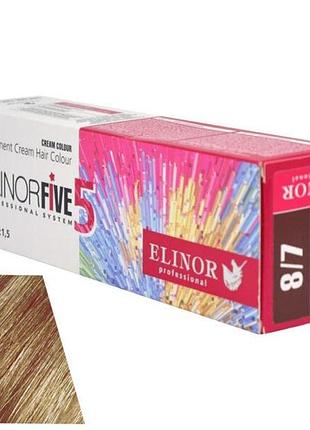 Фарба для волосся 8/7 elinorfive5 professional свiтло-русявий коричневий 100 мл