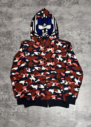 Зіп-худі bape x transformers | зіп-худі бейп трансформер