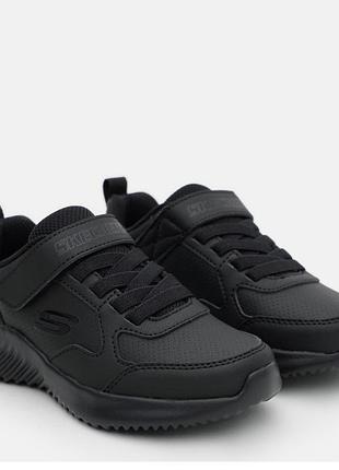 Кросівки для хлопчика skechers чорні, розмір 35