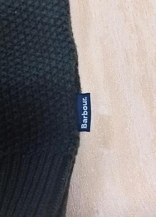 Светр чоловічий barbour чорний 4