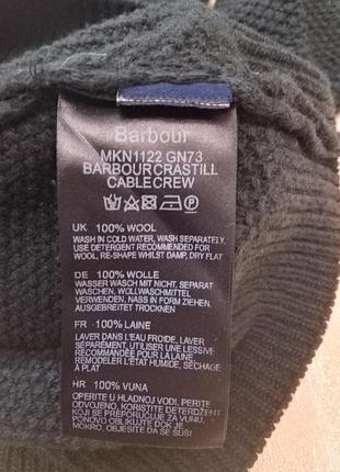 Светр чоловічий barbour чорний 5