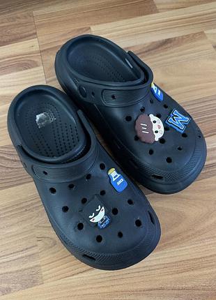 Сабо унісекс crocs чорні