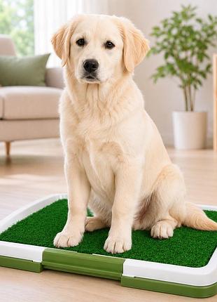Туалет для собак puppy potty pad mh-872 68х42 см