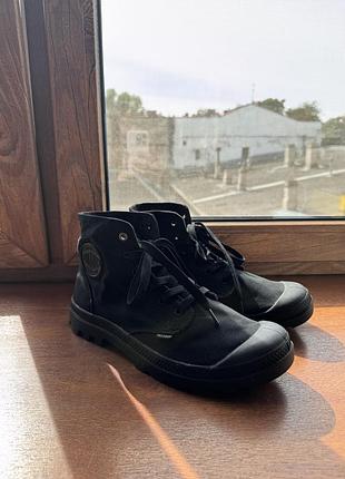Palladium pampa hi чорні високі кеди