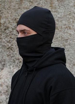 Чоловіча гірськолижна бавовняна балаклава without extreme black