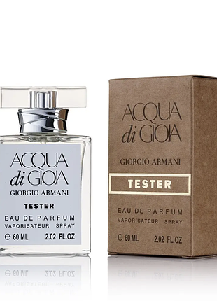 Тестер gold для жінок giorgio armani acqua di gioia woman (джорджіо армані аква ді джиойа) 60 мл