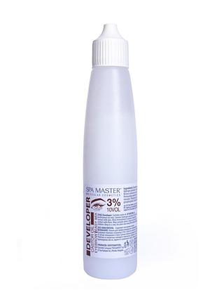 Окислювач фарби для брів та вій 3% spa master professional sm 270 60 мл