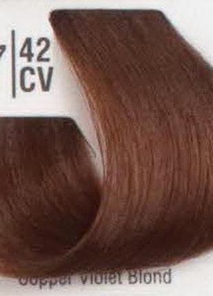 Профессиональная краска для волос 7/42cv медный перламутровый блонд spa master cream color 100 мл