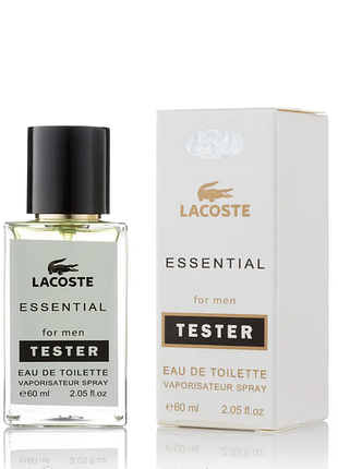 Тестер hologram lacoste essential pour homme / лакоста эссеншиал / 60 мл