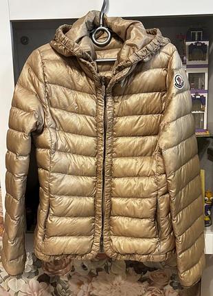 Куртка пуффер moncler оригинал есть изъян