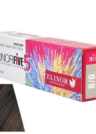 Фарба для волосся elinorfive5 professional темно-русявий 6/0 100 мл