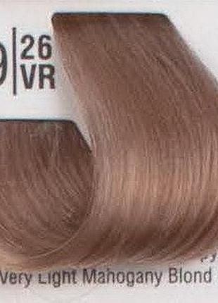 Професійна фарба для волосся 9/26vr дуже світлий махагоновий блонд spa master cream color 100 мл
