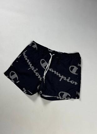 Нейлоновые шорты champion monogram logo original m