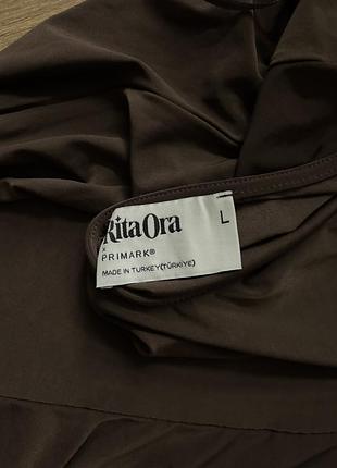 Коричнева міні сукня 3