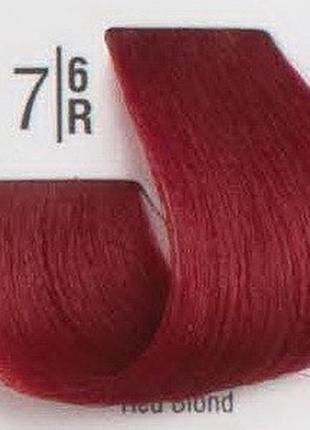Професійна фарба для волосся 7/6r червоний блонд spa master cream color 100 мл