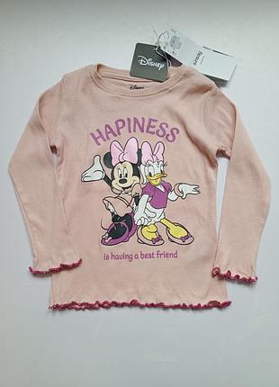 Дитячий лонгслів / кофтинка sinsay disney  р. 104