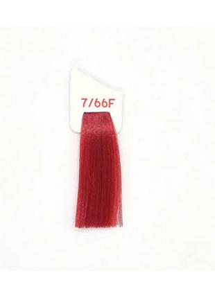 Крем-фарба 7 / 66f блондин червоний вогняний inebrya color, 100 мл