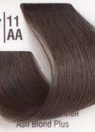 Професійна фарба для волосся 7/11aa дуже попелястий блонд spa master professional cream color 100 мл