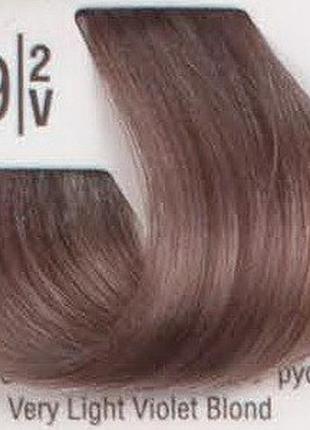 Професійна фарба для волосся 9/2v дуже світлий перламутровий блонд spa master cream color 100 мл