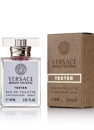Тестер gold для жінок versace bright crystal / версаче брайт кристал / жіноча туалетна вода 60 ml