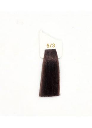 Крем-фарба 5/3 світлий каштановий золотистий inebrya color, 100 мл