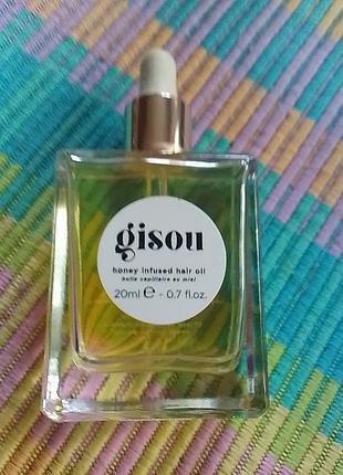 Олія для волосся gisou honey infused hair oil 20 мл