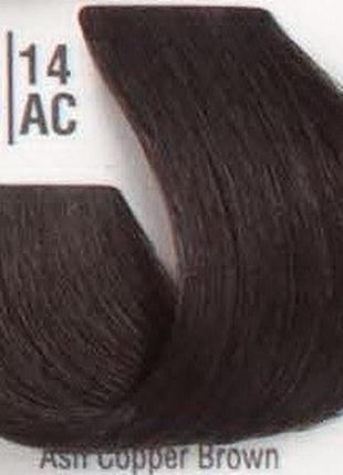 Професійна фарба для волосся 4/14ас холодний шоколадний шатен spa master professional cream color 100 мл