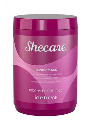 Маска восстанавливающая inebrya sheсare repair mask 1000 мл