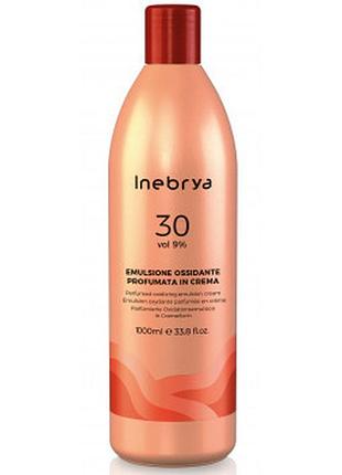 Парфумерна окислювальна емульсія inebrya color 30 vol oxidizing perfumed emulsion cream 9 % 1000 мл