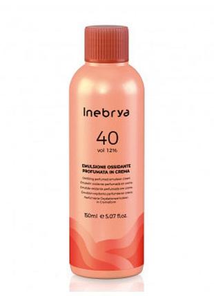 Парфумерна окислювальна емульсія inebrya color 20 vol oxidizing perfumed emulsion cream 12 % 150 мл