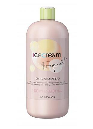 Шампунь для частого використання inebrya daily shampoo 1000 мл