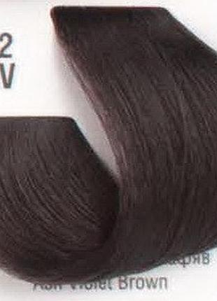 Професійна фарба для волосся 4/12av холодний перламутровий шатен spa master professional cream color 100 мл