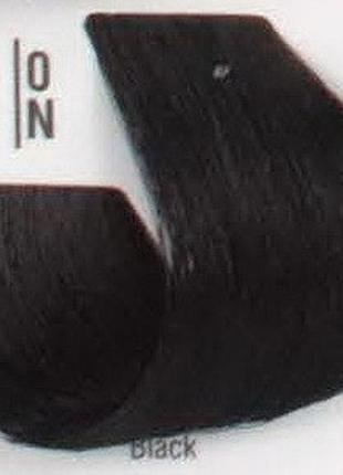 Професійна фарба для волосся 1/0 n чорний spa master professional cream color 100 мл