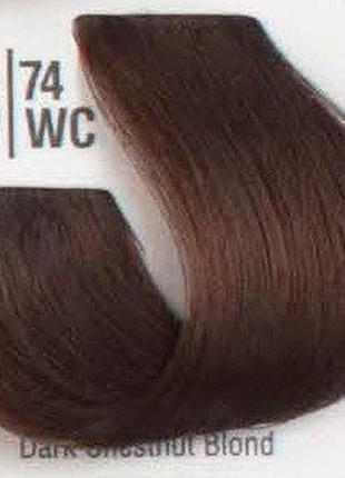 Професійна фарба для волосся 6/74wc темний каштановий блонд spa master professional cream color 100 мл