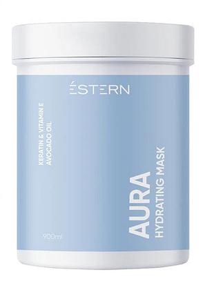 Глибоко зволожуюча маска aura hydrating для відновлення структури волосся éstern 900 мл