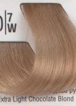 Професійна фарба для волосся 10/7w надсвітлий коричневий блонд spa master cream color 100 мл