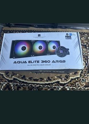 Thermalright aqua elite 360 argb — жидкостное охлаждение 360 мм (aio)