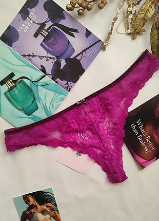 Трусики стринги victoria's secret l 40