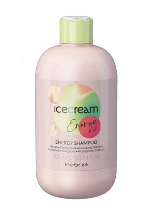 Шампунь проти випадіння волосся inebrya energy shampoo 300 мл