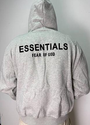 Худі чоловіче essentials сіре 9