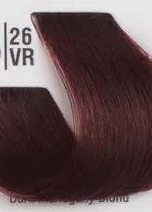 Професійна фарба для волосся 6/26vr темний махагоновий блонд spa master professional cream color 100 мл