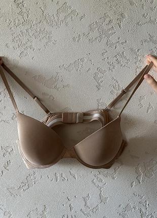 Бюстгальтер жіночий calvin klein бежевий, 80b