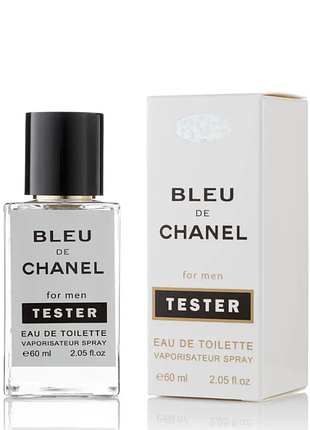 Тестер hologram для мужчин chanel bleu de chanel / шанель блю дэ шанель / 60 ml.