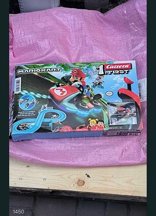 Продаётся гоночный трек mario kart carrera first