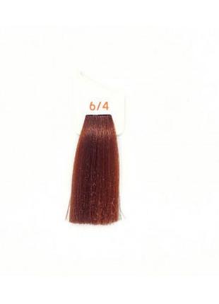 Крем-фарба 6/4 темний мідно-каштановий inebrya color, 100 мл
