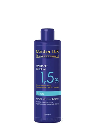 Крем-окислювач 1.5% master lux professional 250 мл